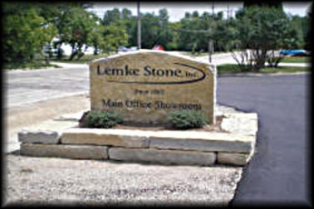 New Lemke Stone Sign