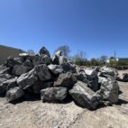 Black Granite Boulders