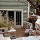 Chilton seamface drywall retaining wall