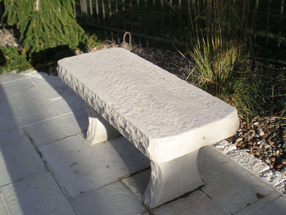 Flamed Lannon bench