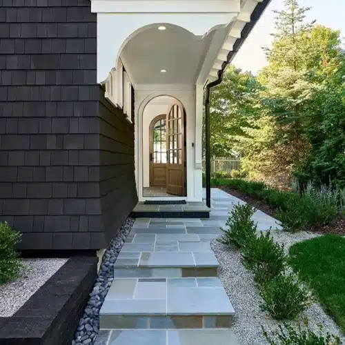 New York Blue Stone Patterned