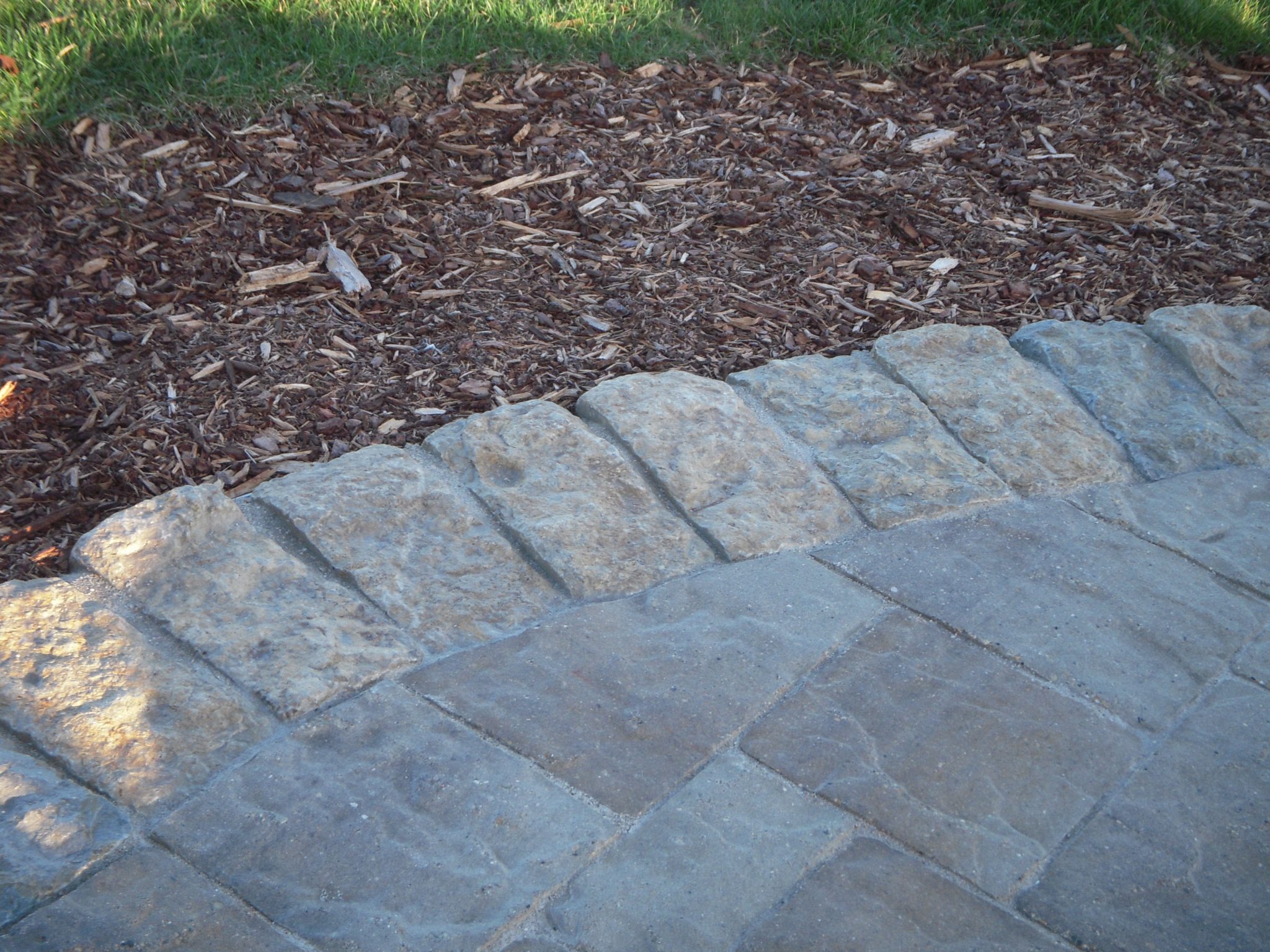 Rustic Gold Tumbled Pavers Lemke Stone Products