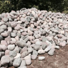 Medium Wisconsin Granite Cobblestone 6"-10"