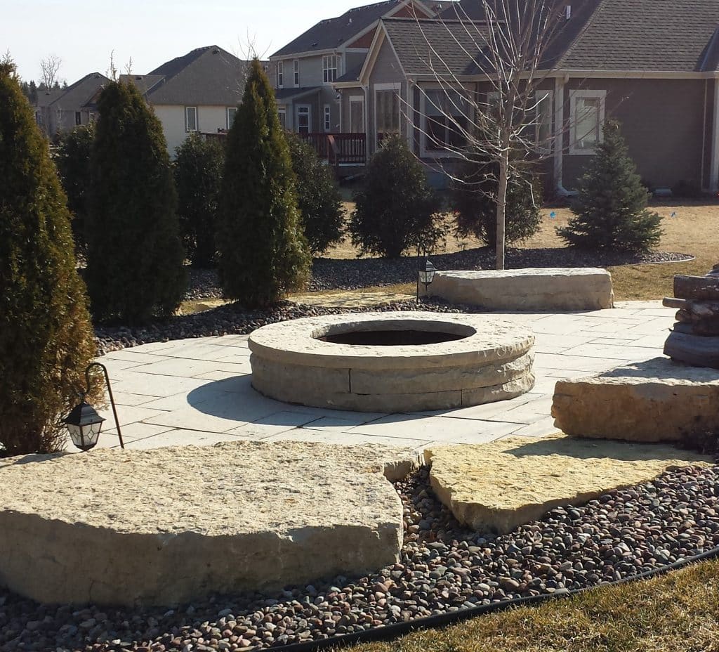 Natural Stone Fire Pit Kits or Custom Designs Lemke Stone Products