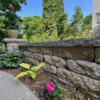 Sawed Rustic Gold Mixed Color Tumbled Wallstone