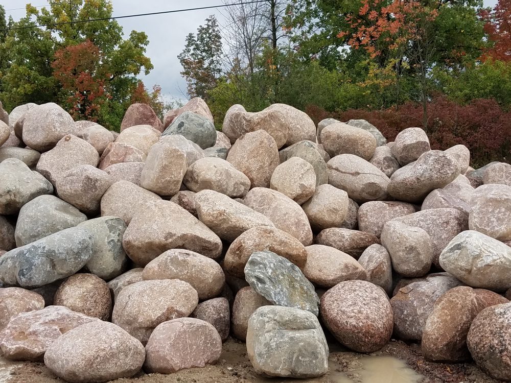 WI Granite Boulders