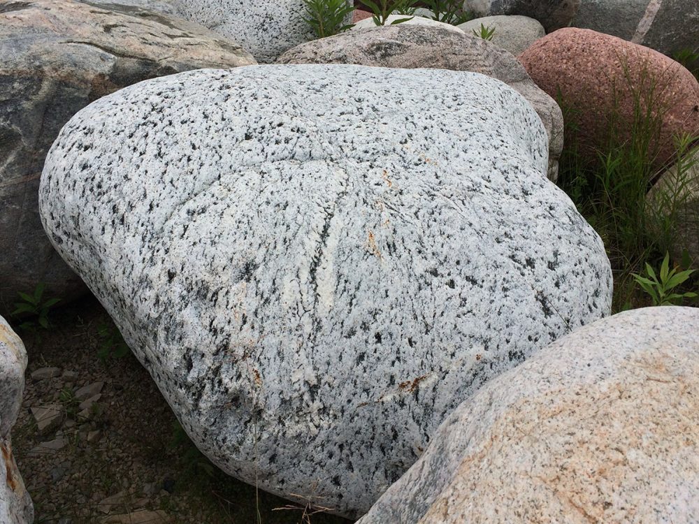 Wisconsin Granite Character Boulder 3