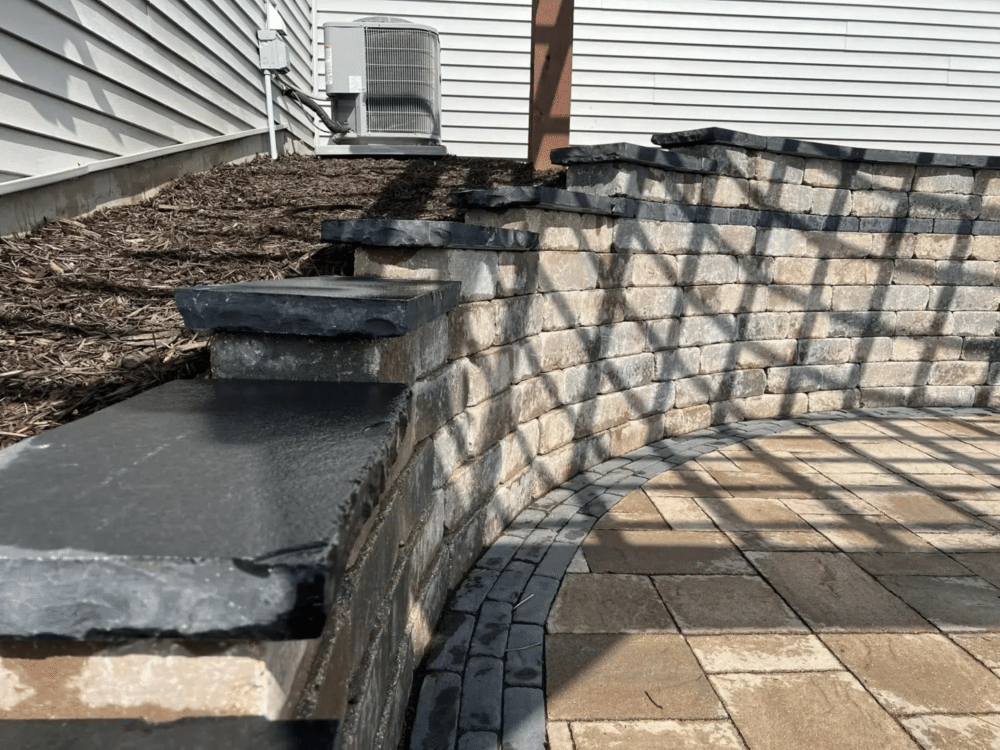 Black Limestone Coping