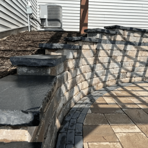 Black Limestone Coping