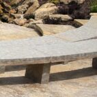 Rustic gold flamed top