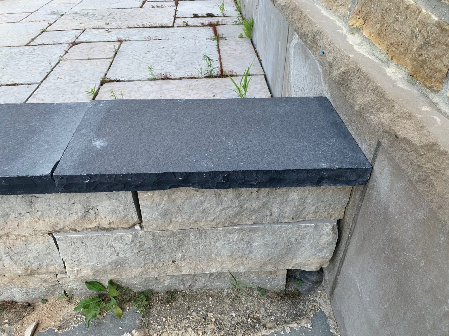 Black Limestone Coping | Lemke Stone - Natural Stone Products