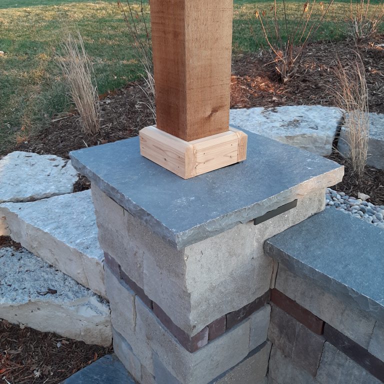 Grey Limestone Cap | Lemke Stone - Natural Stone Products