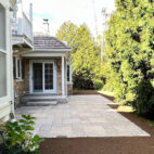 Flamed Rustic Gold Mixed Color Pattern Pavers